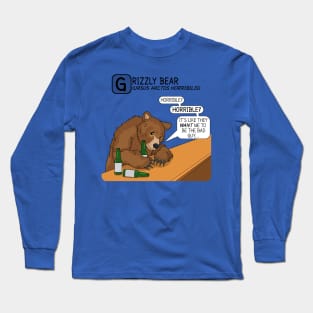 Grizzly Bear Blues Long Sleeve T-Shirt